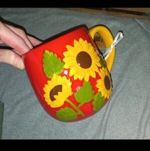 NWT LANG Sunflower Coffee Tea Cup🌻